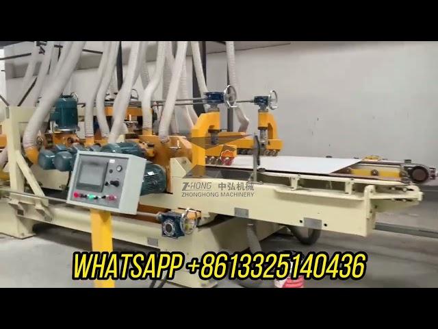 Reinforced Fiber Cement Exterior Wall Panel Cladding Machine Flow-on Process
