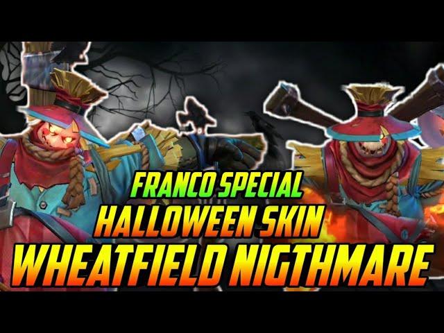 FRANCO SPECIAL HALLOWEEN SKIN WHEATFIELD NIGTHMARE ft. WOLF XOTIC | GamEnTrix | MOBILE LEGENDS