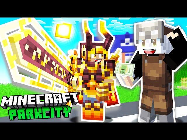 Fierarul mi-a facut *CEA MAI BUNA ARMURA* de pe Minecraft ParkCity