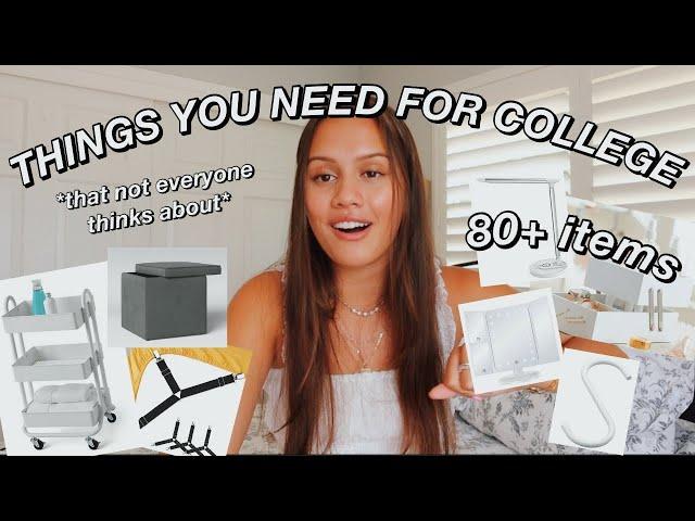 WHAT TO PACK FOR COLLEGE : ultimate college packing list