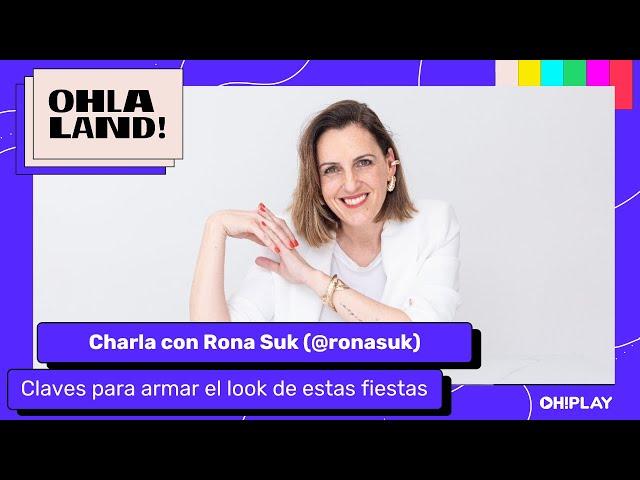 ¿CÓMO ARMAR EL OUTFIT PARA ESTAS FIESTAS? RONA SUK NOS COMPARTE SUS CLAVES PARA ARMAR UN BUEN LOOK