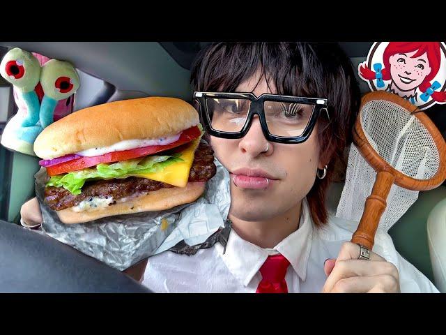 Trying Wendy's Krabby Patty meal!