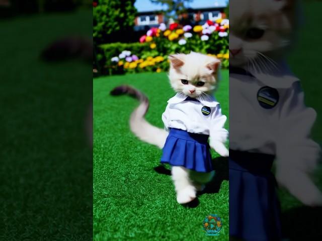 This AI Cat Has Better Moves Than Me  #ai  #ai短片  #music #cat