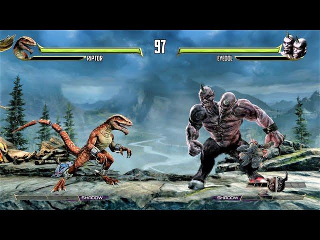 Riptor vs Eyedol (Hardest AI) - Killer Instinct