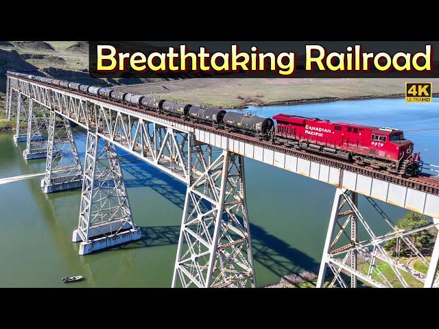 Breathtaking Northwest Railroad: The Ayer Subdivision (4K) | March 2024