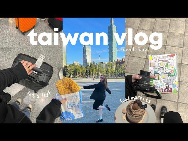 TAIWAN travel vlog  | Winter in Taipei: 3 must see places and where to eat DAY 1 | Sittie Saheda