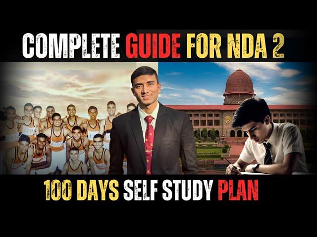 NDA 2  2025 Self Study Plan | Score 400+ marks with Best Strategy | Hard work and Smart work