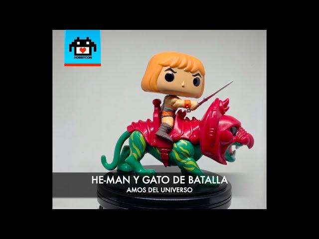 He-Man Y Gato De Batalla | Amos del Universo | Funko Pop!