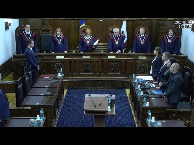 Examinarea sesizării privind confirmarea rezultatului referendumului republican | 212d/2024