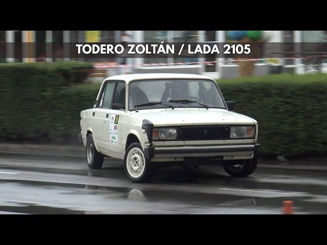 Todero Zoltán / Lada 2105 / Komlói óriásszlalom 2024. - TheLepoldMedia