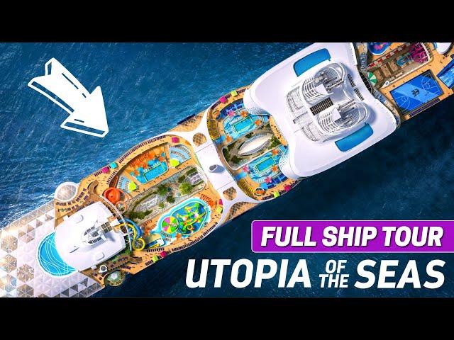 Utopia of the Seas Full Ship Tour | Royal Caribbean's Newest Ship! | 2024 | 4K