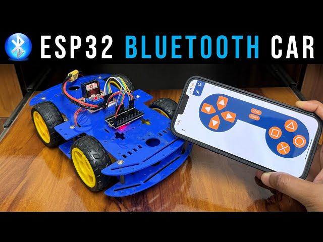 ESP32 Bluetooth Car | Android + iPhone | DIY 