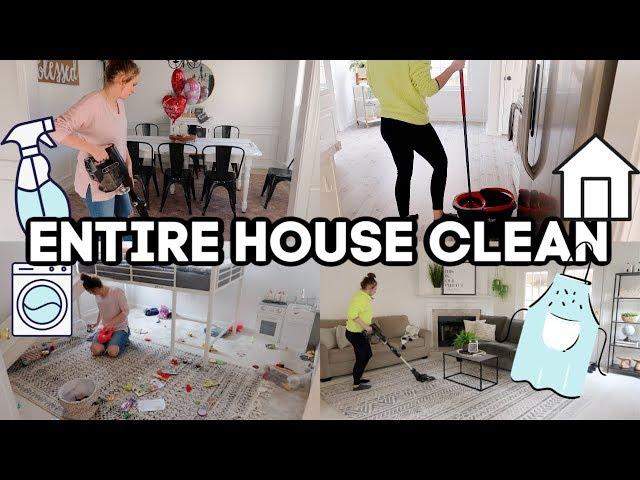 ENTIRE HOUSE CLEAN | WEEKLY CLEAN WITH ME | Adaline Zook