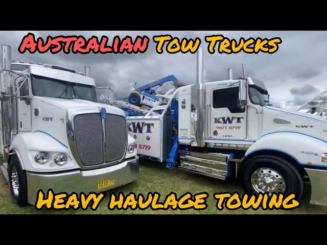 Australian Tow Trucks, some heavy haulage tow trucks #towtruck #truck