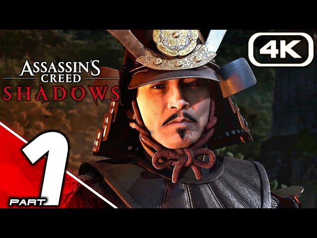 ASSASSIN'S CREED SHADOWS Gameplay Walkthrough Part 1 (FULL GAME 4K 60FPS) No Commentary
