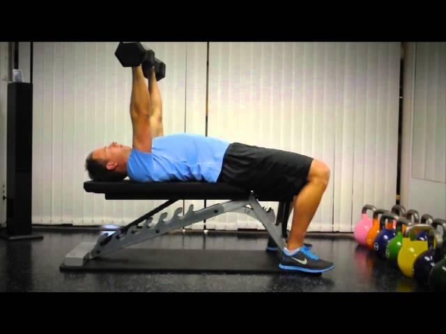 Exercise Index: Benchpress with Dumbbells