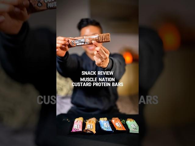 Snack Review: Muscle Nation Custard Protein Bars 