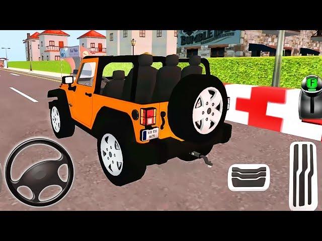 My Holiday Car | Green Sport Car, Orange Jeep Driving | Android GamePlay