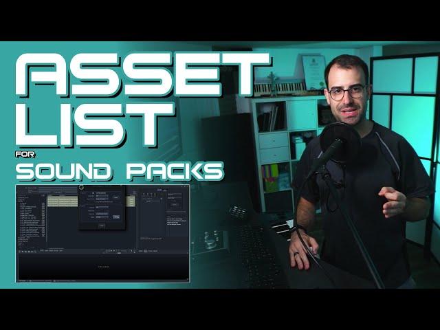 How To Make A Sound Pack Asset List