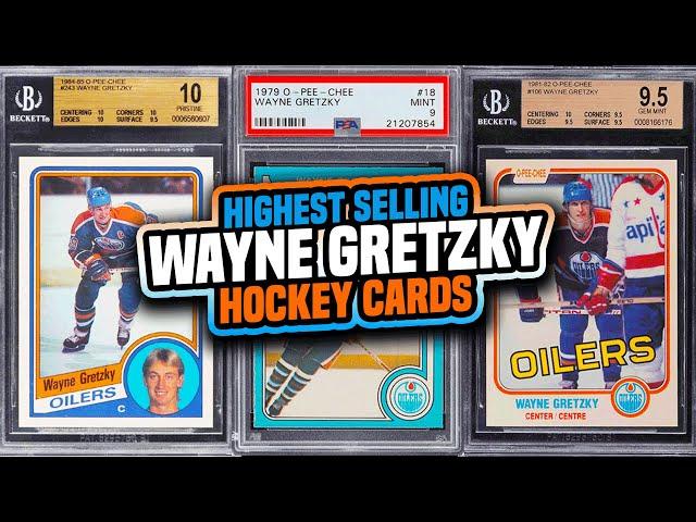 TOP 15 Wayne Gretzky Hockey NHL Cards Recently Sold  #hockeycards