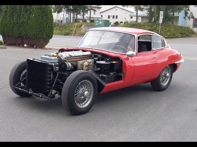 1967 Jaguar E-Type First Start & Drive