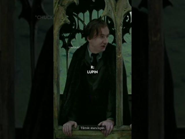 Oh, Y/N Lupin  btw, Remus is so lovely... #remuslupin #harrypotter  #professorlupin #tiktok