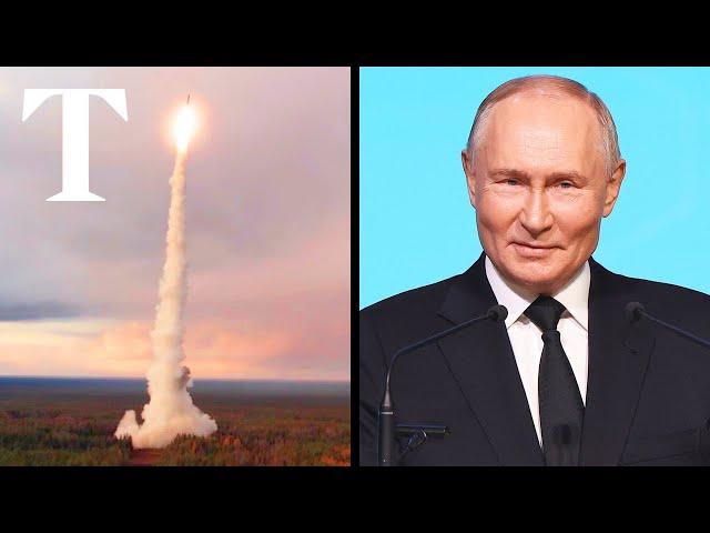 Putin announces new nuclear test in Russia