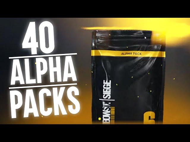 OPENING ALPHA & BRAVO PACKS (43 ALPHA + 21 BRAVO PACKS !!!) - Tom Clancy's Rainbow Six: Siege R6