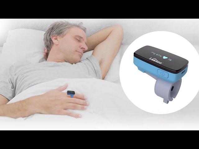 LOOKEE® Sleep Monitors Wrist & Ring Styles, Tracking Sleep Apnea and CPAP Effectiveness