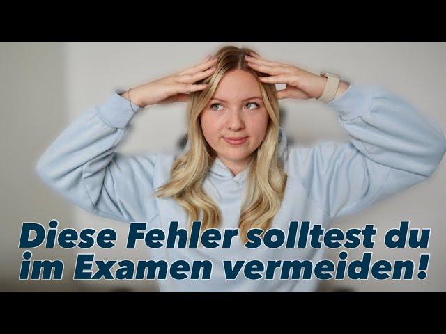 Meine FEHLER in der Examensvorbereitung & im Examen || Jurastudium #Staatsexamen