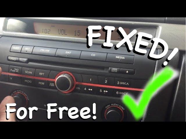 Mazda 3 Radio does not work - FIXED in less than five Minutes