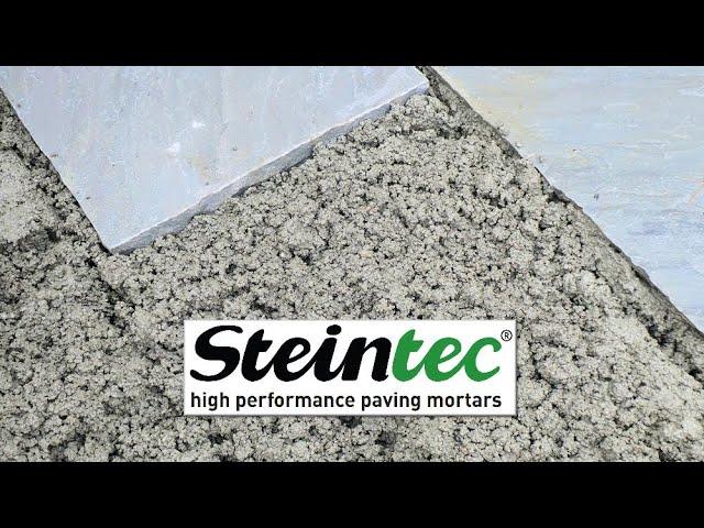 Patio Construction Using Steintec Mortars - Part 1: Tuffbed and Tuffbond