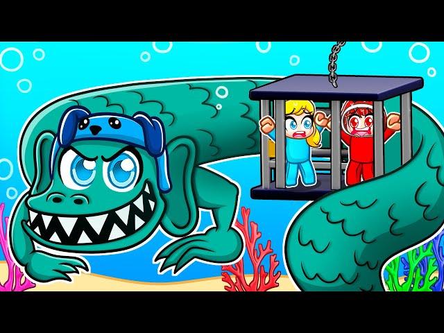 Playing Roblox As A PROTECTIVE SEA MONSTER!