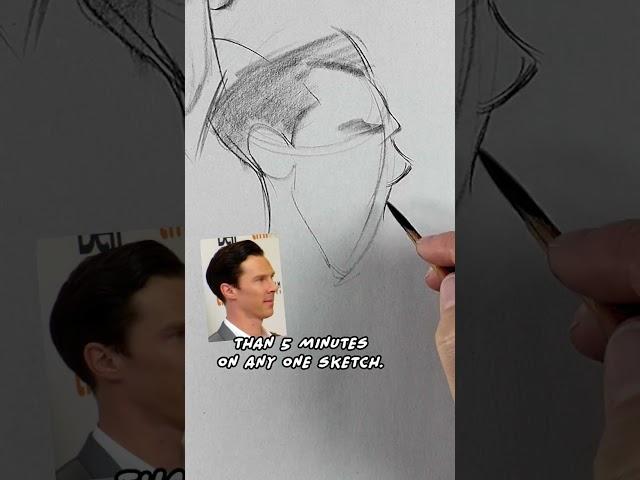 How to Thumbnail Sketch for Caricature