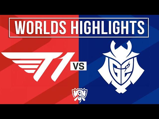 T1 vs G2 Highlights ALL GAMES | Worlds Swiss Stage 2024 | T1 vs G2 Esports