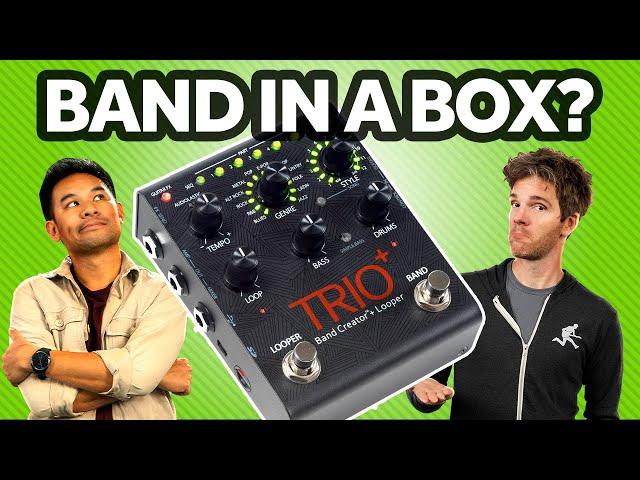 Challenging The DigiTech Trio Plus- Your Band In A Box?