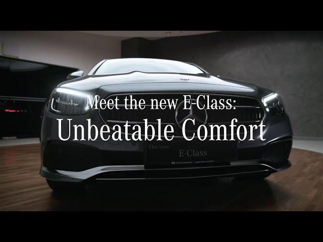 Mercedes-Benz E-Class: Unbeatable Comfort | Mercedes-Benz Singapore