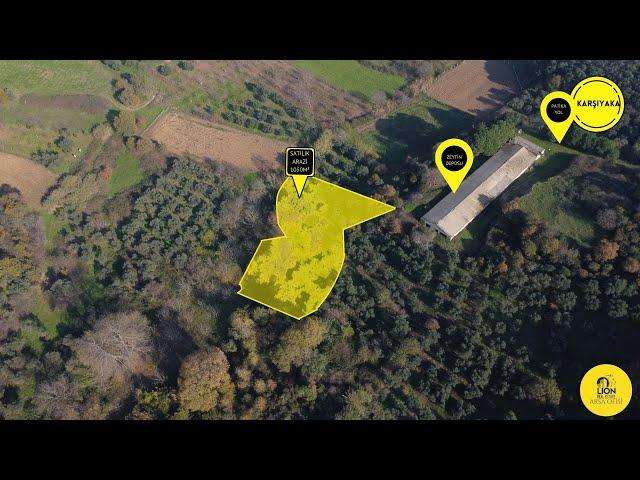 Erdek Karşıyaka Mahallesinde Ana Yola Yakın 1050m² Satılık Tarla