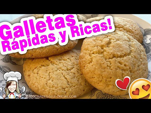 Cómo hacer GALLETAS de Mantequilla fácil y rapido 