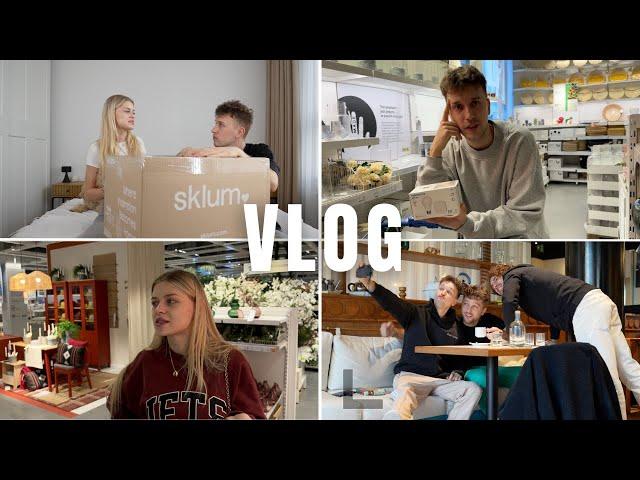 IKEA, SKLUM HAUL, URZĄDZAMY BIURO  | VLOG