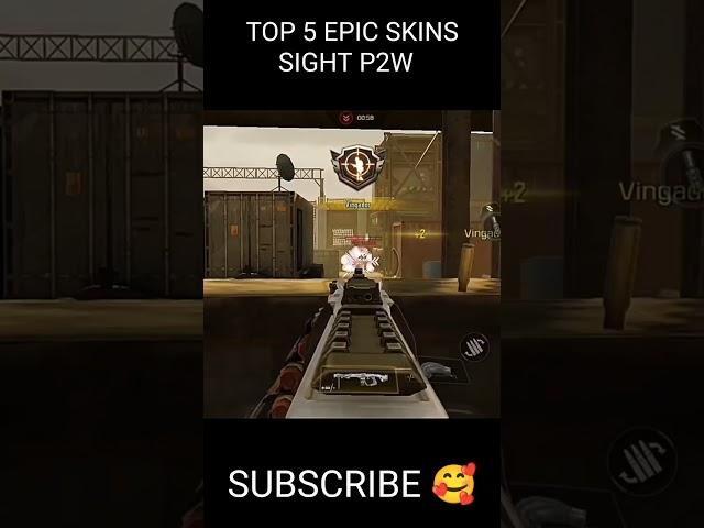 TOP 5 PAY TO WIN IRONSIGHTS in COD Mobile...