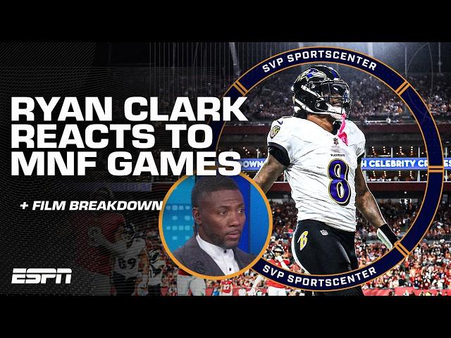 'Lamar Jackson is playing the BEST he ever has!' ️ Ryan Clark's REACTION to BOTH MNF games 