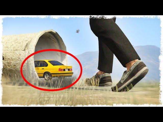 НАШЕЛ СУПЕР РЕДКУЮ BMW С ТАРАНОМ!!! ПРЯЧЬ & ИЩИ В GTA ONLINE!!!