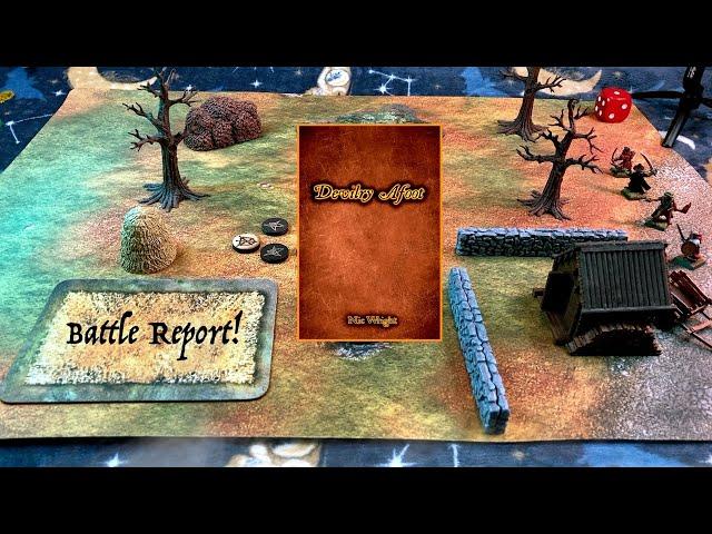 Devilry Afoot Battle Report, a Discovery of Witches, Folk Horror Tabletop Skirmish