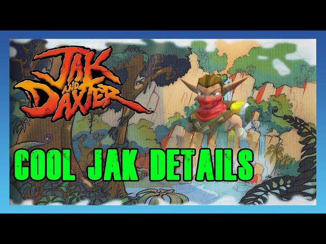 Some Really Awesome Jak and Daxter Details