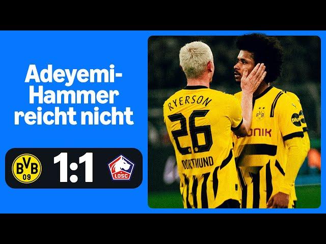 Borussia Dortmund 1:1 OSC Lille | Highlights - UEFA Champions League