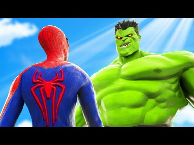 BIG HULK VS SPIDERMAN - The Incredible Hulk vs The Amazing Spider-Man