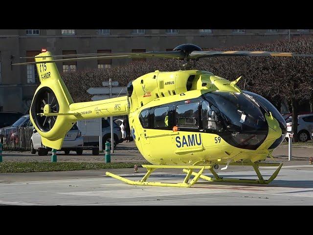 NEW Airbus Helicopters H145 D3 Startup & Takeoff !!