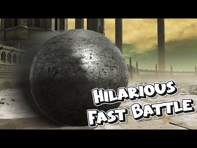 Hyperspeed Ball vs New Bosses - Hilarious Fast Battle - Elden Ring Shadow of the Erdtree DLC