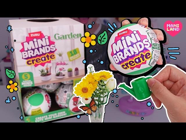 Mini Brands GARDEN Full Box Unboxing!! 